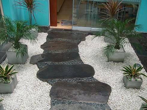 Piedra natural para jardines y exteriores